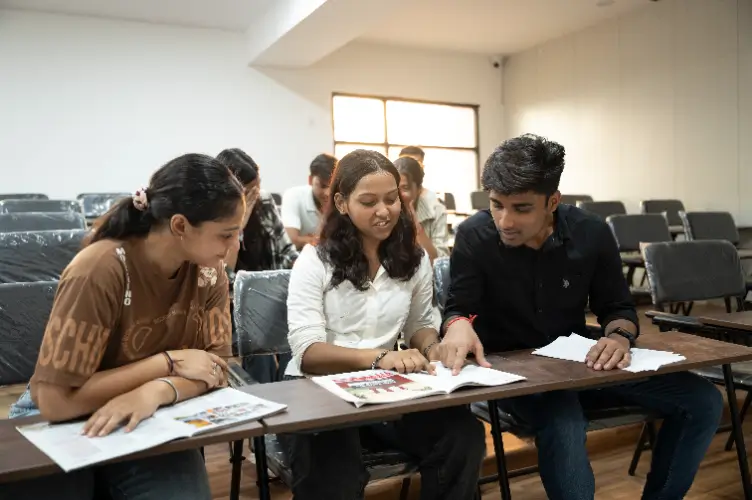 Students learning in classroom | DIMTECH PGDM Program